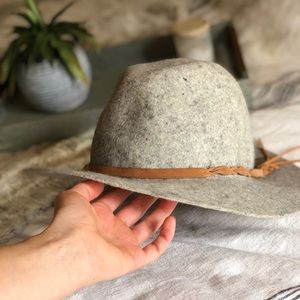 Wide Brim Felt Hat